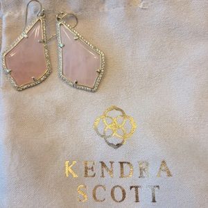 Custom Gold Pave Alex Earrings